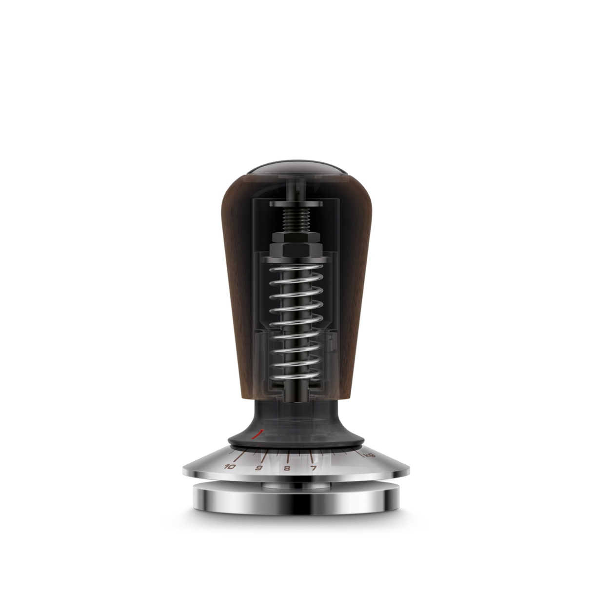 Breville the Force Gauge Tamper™ | BEA202WL | 54mm, Walnut