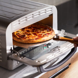 Cuisinart Indoor Pizza Oven: 1800W, incl 12.5" heat-conducting pizza stone, deep-dish pan, & pizza peel | CPZ-120C