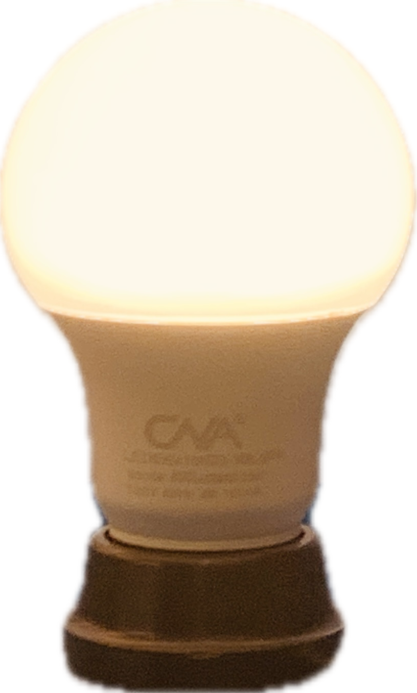 CNA LED-9WA19-30K LED A19 Lamp: 9W, 800 lumens (=60W), soft white 3000K (sold individually)