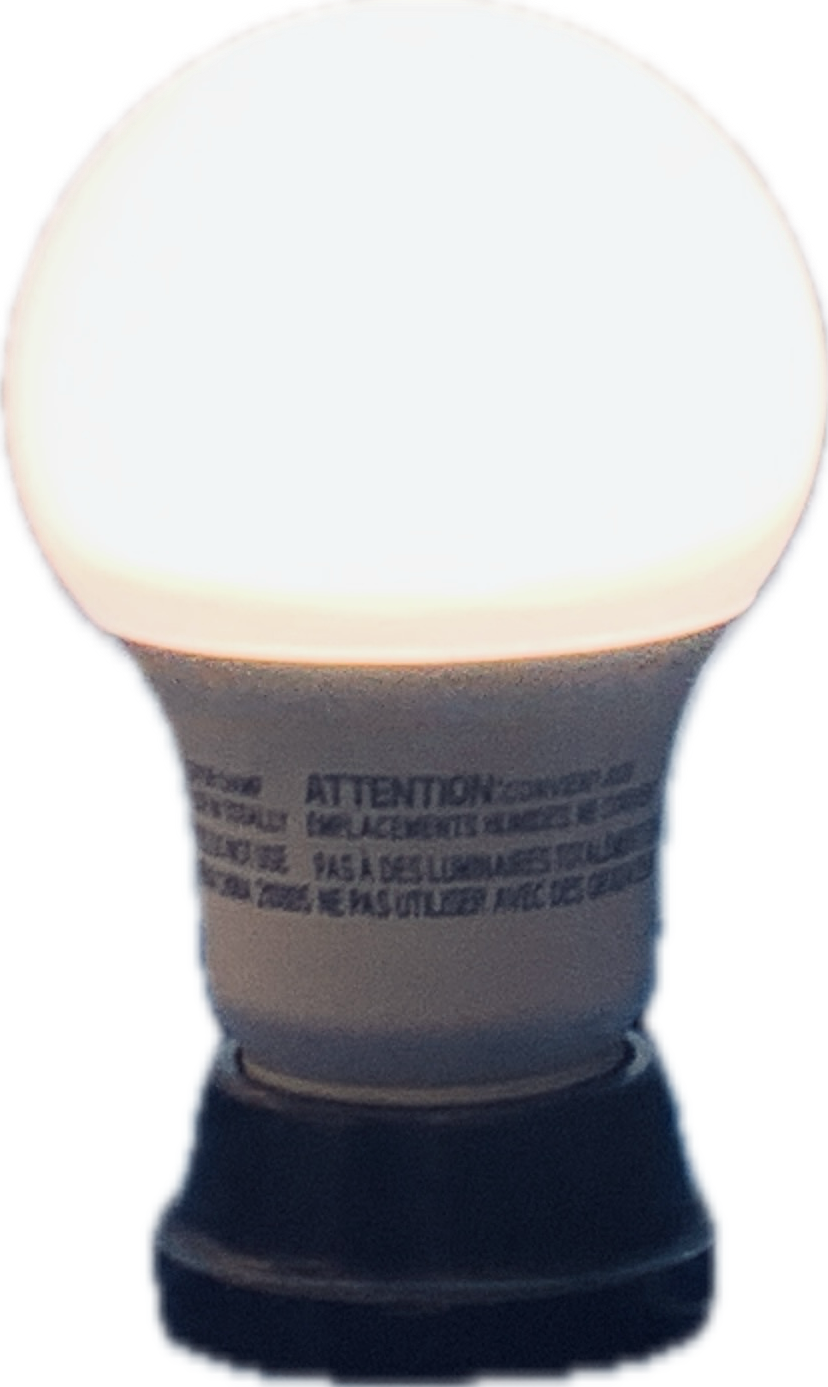 CNA LED-9WA19-40K LED A19 Lamp: 9W, 800 lumens (=60W), cool white 4000K (sold individually)