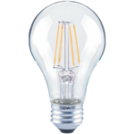 CNA LED-6.5WA19-CL LED A19 Lamp: 6.5W, 810 lumens (=75W), warm white 3000K, dimmable