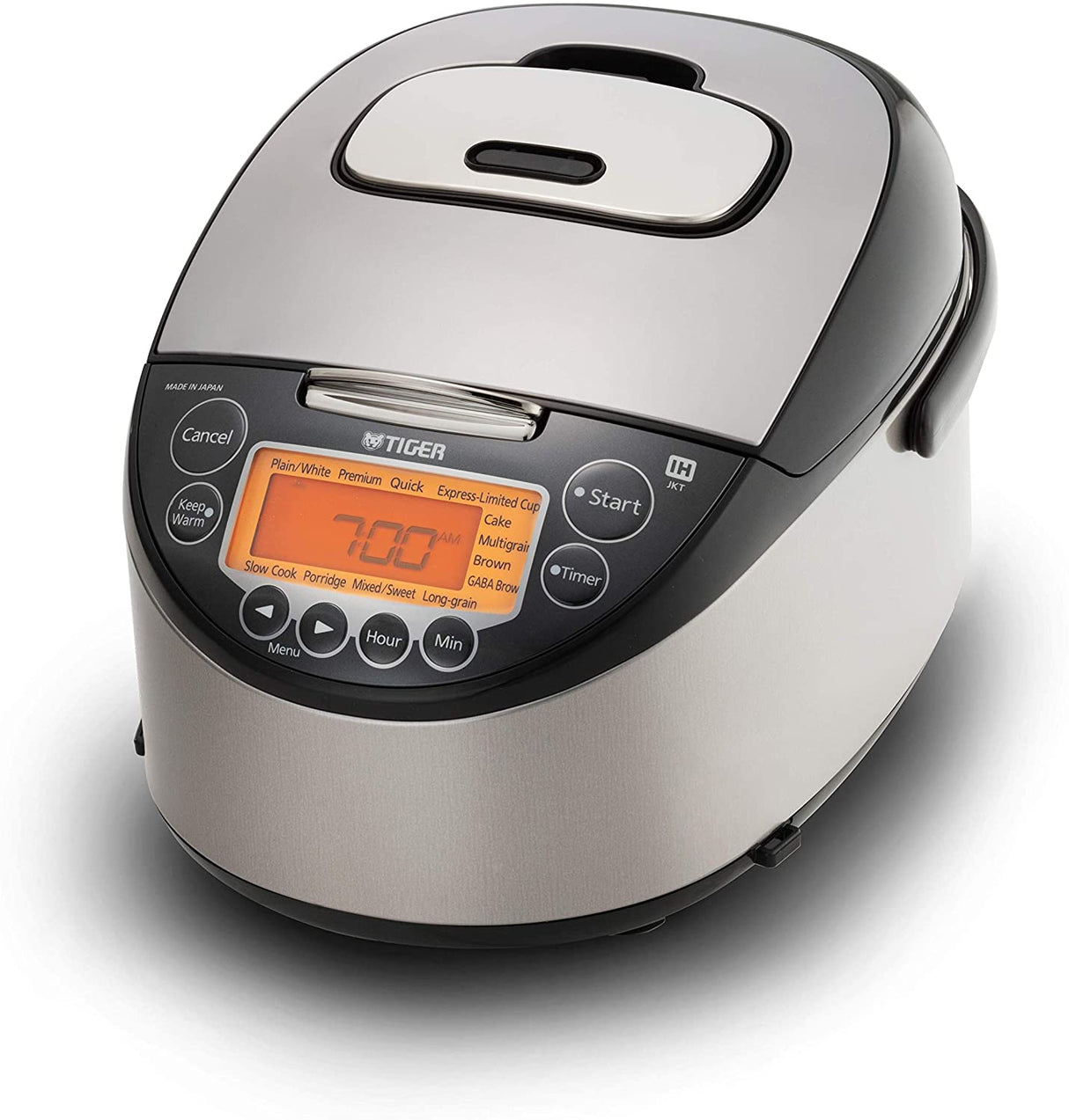 Tiger Rice Cooker: 5-cup, multi-function IH, 3-Layer inner pot | JKT-D10U