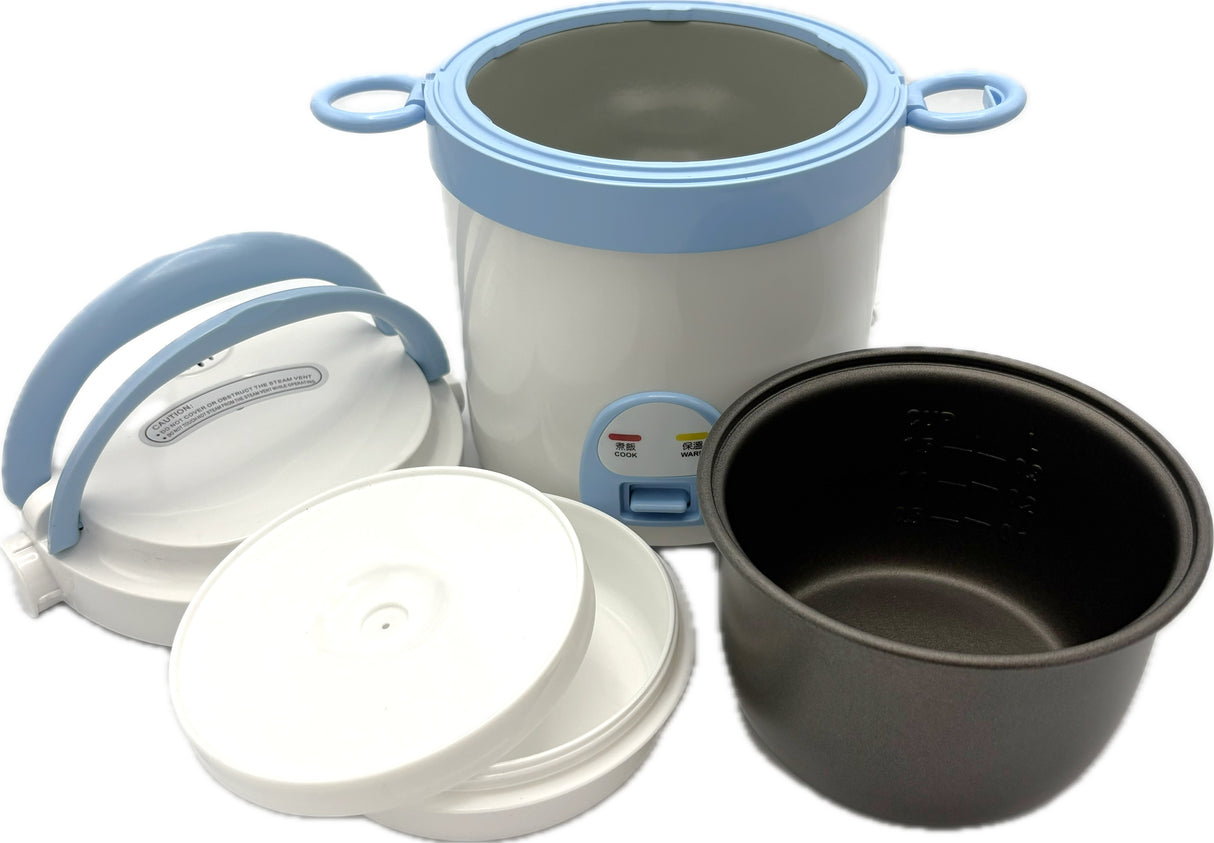 Sunpentown Rice Cooker | MC-881 | 1.5 cup, One-button, Blue