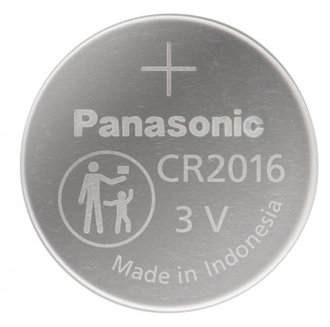 Panasonic Lithium Coin Battery: 3V x1 | CR2016