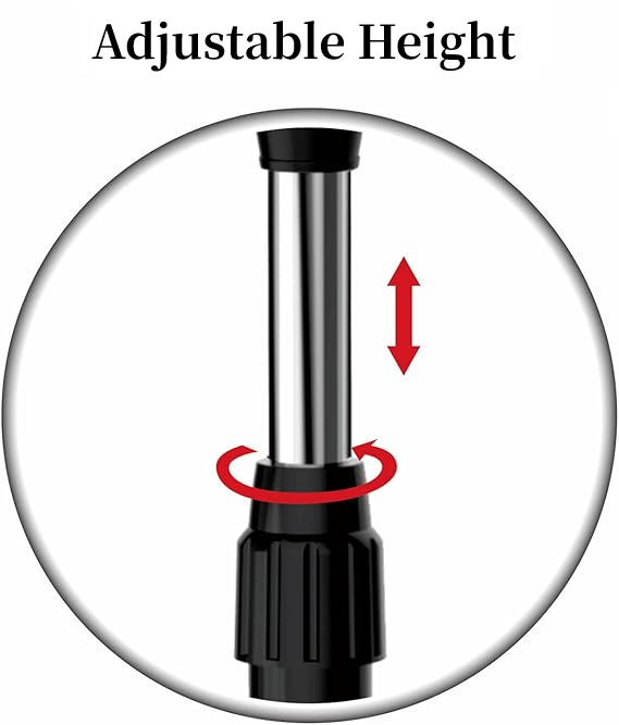 Optimus Stand Fan | F-1650BK | 16'' oscillating, 3-speed, black