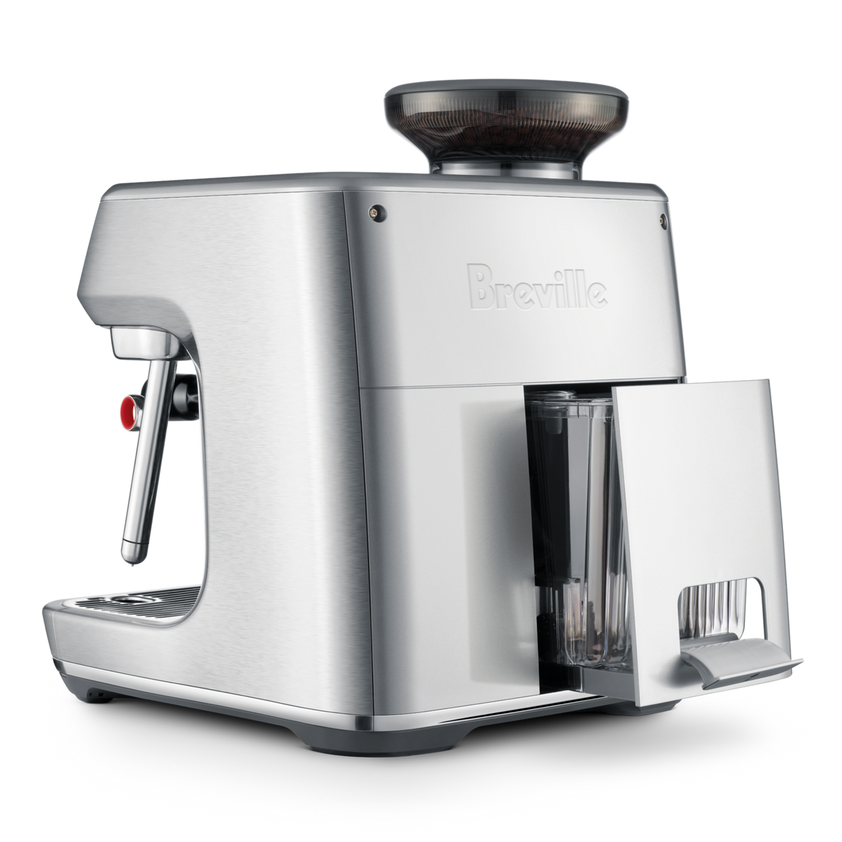 Breville | BES985BSS | The ORACLE® JET Espresso Maker: Touch Screen, ThermoJet®, Auto MilQ™, Brushed Stainless Steel