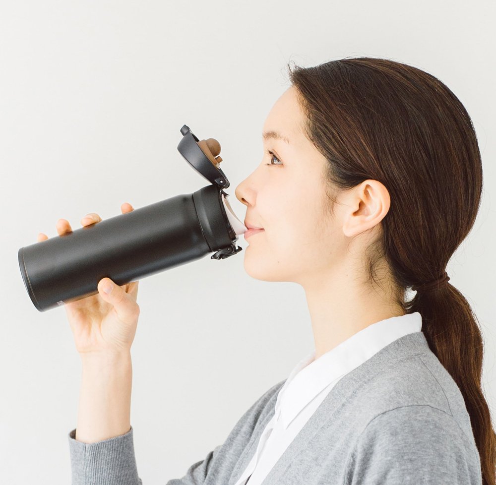 Thermos S/S Bottle 500ml Black & Purple | JNL-502-ALB