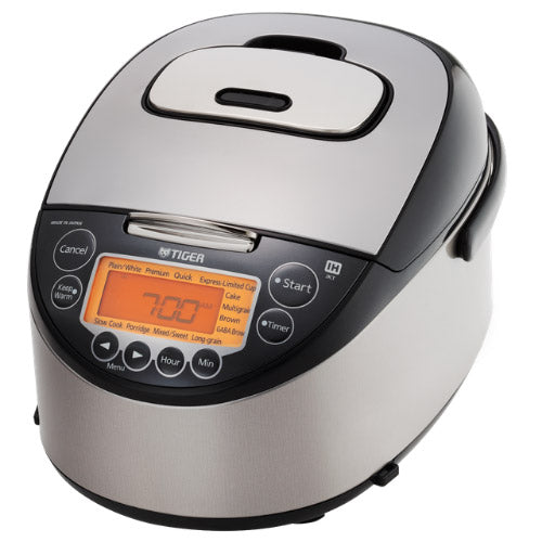 Tiger Rice Cooker: 10-cup, multi-function IH, 3-Layer inner pot | JKT-D18U