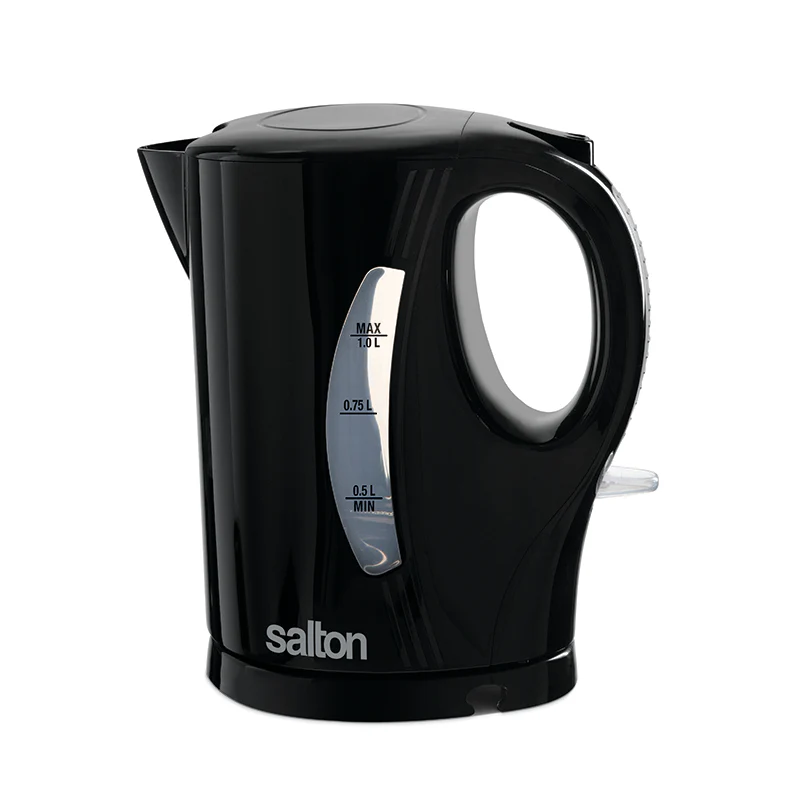 Salton Cordless Kettle 1.0 L, black, Auto-Off | JK-1641B