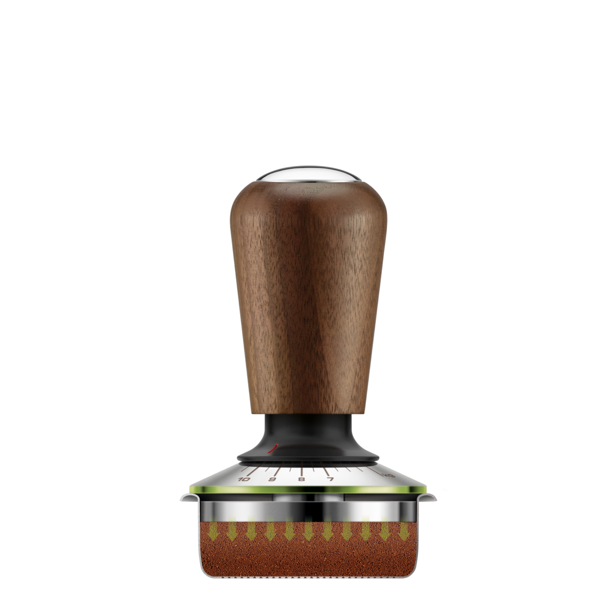 Breville the Force Gauge Tamper™ | BEA202WL | 54mm, Walnut