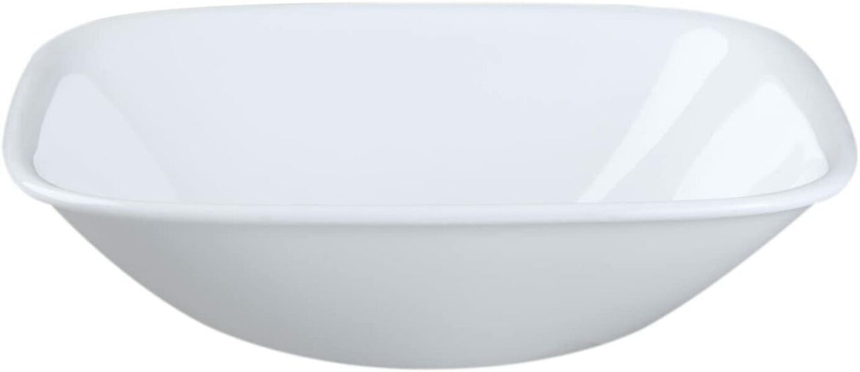 1075554 | Square Pure White Soup/Dessert bowl, 10-oz