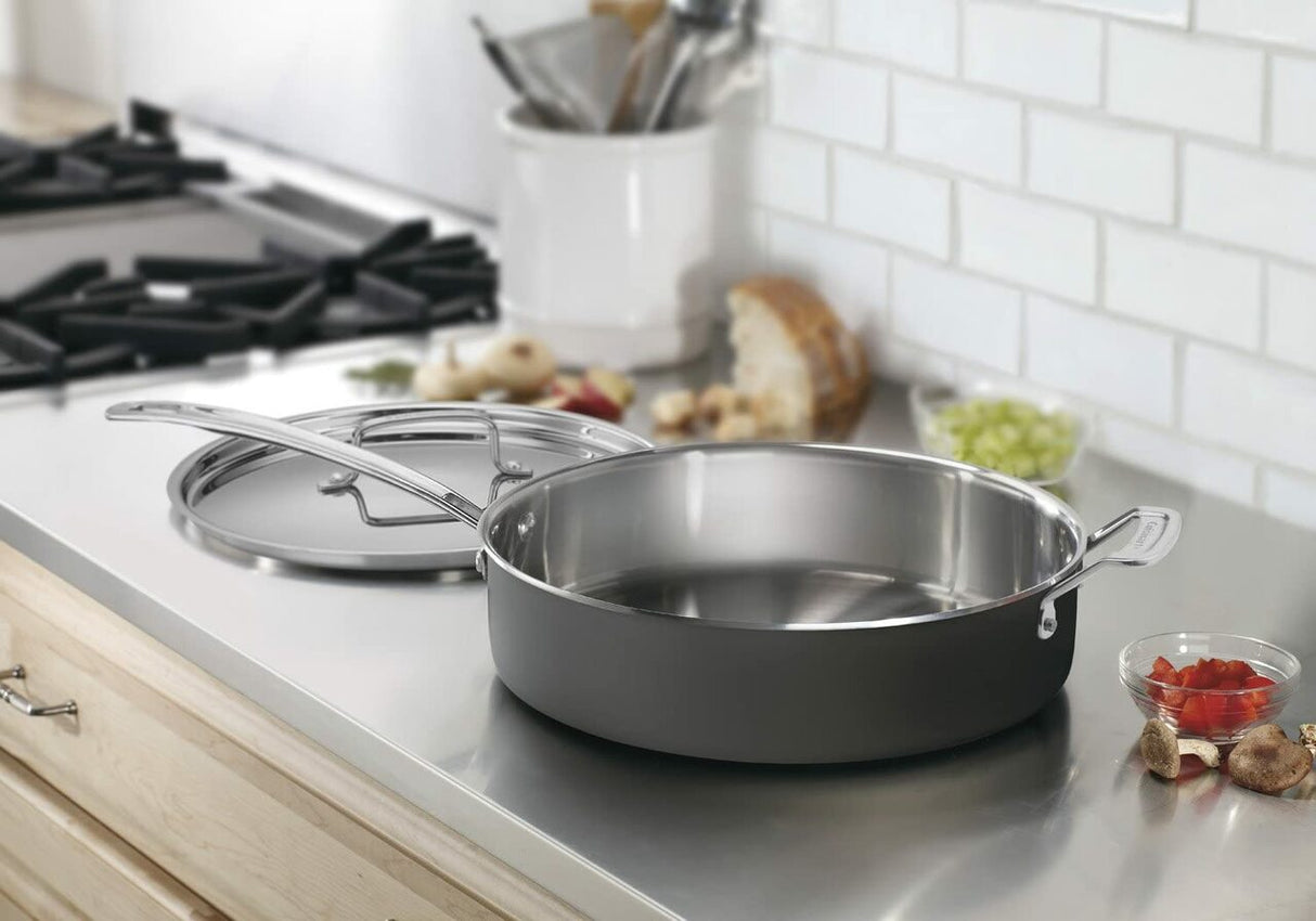MCU33-30HN | Cuisinart 5.5qt MultiClad non-stick Saute Pan