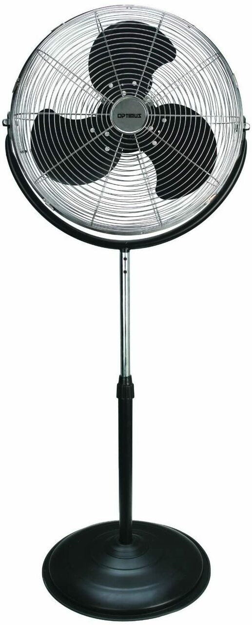 Optimus Industrial Grade High Velocity Stand Fan |F4184| 18", 3-Speed