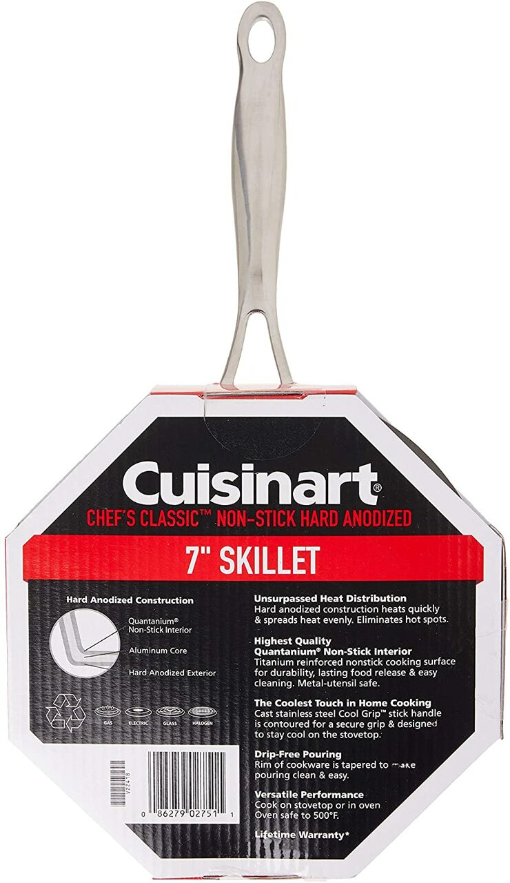 Cuisinart Skillet |622-18| 7" anodized ChefsClassic