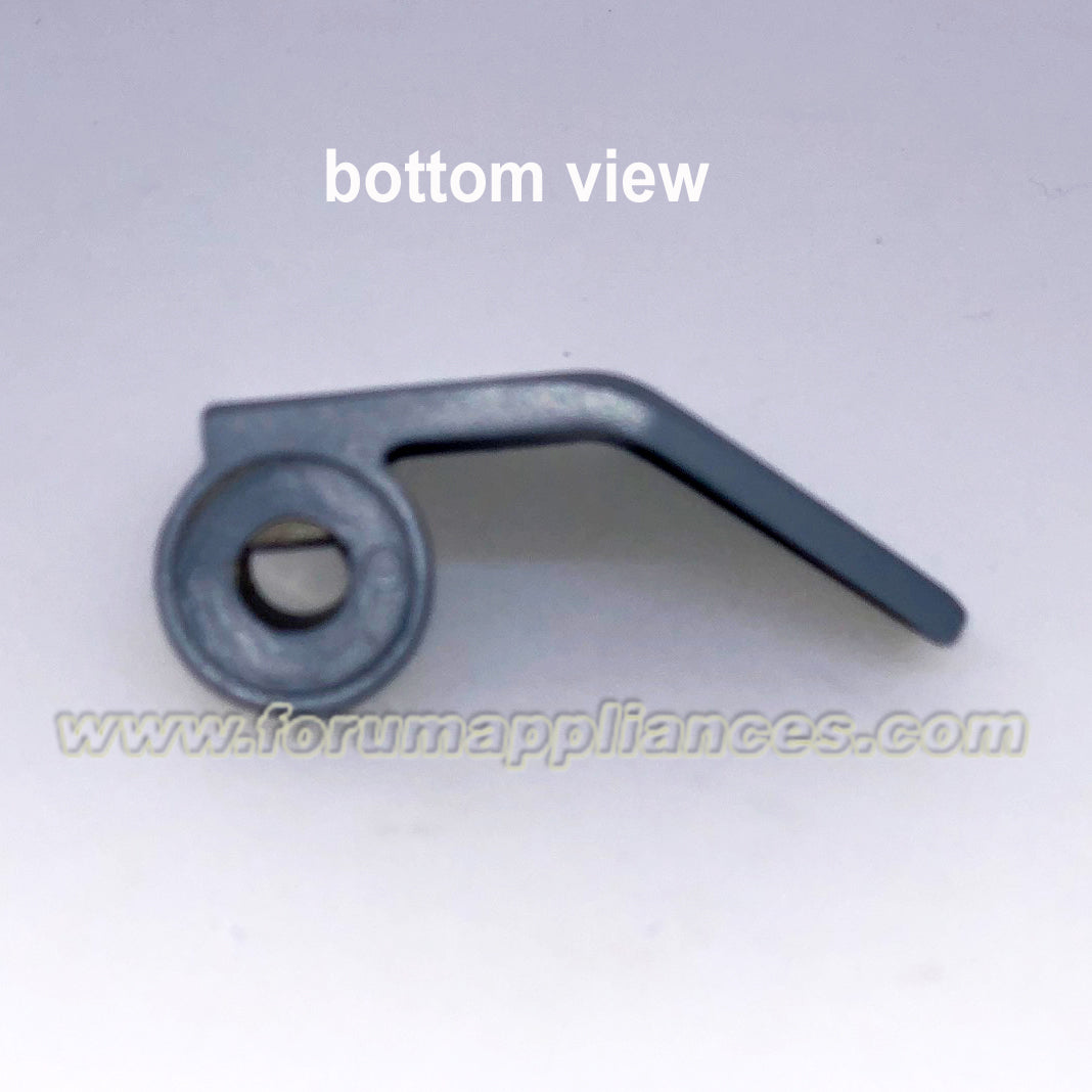 bottom view of underside of paddle