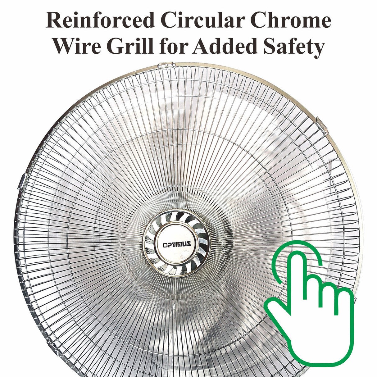 F-4187 | Optimus Wall-Mounted Fan High Velocity 18''