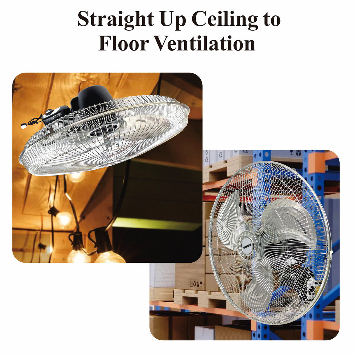 F-4187 | Optimus Wall-Mounted Fan High Velocity 18''