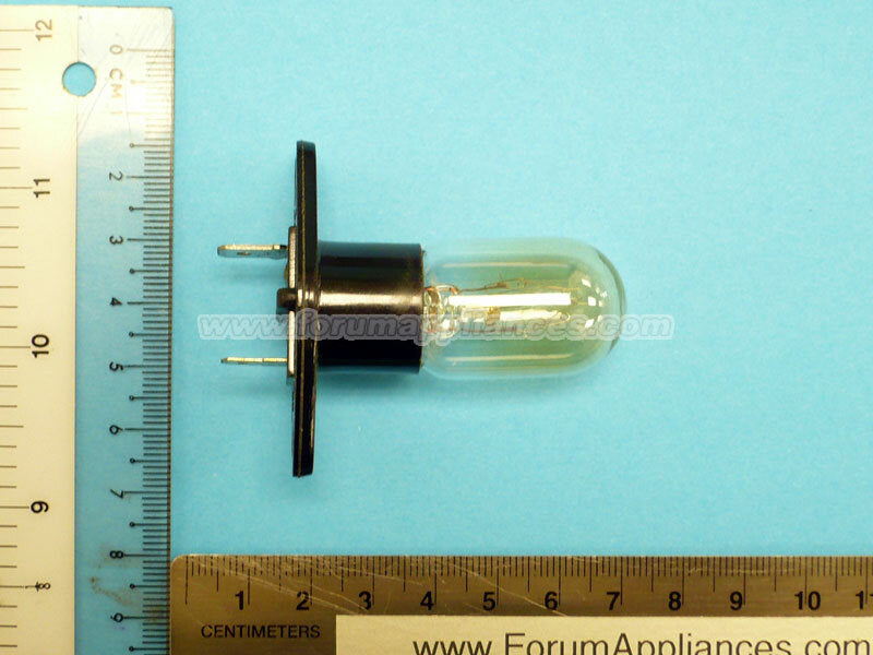 Panasonic: Light Bulb (with attached base) for most NNG, NNH, NNS, NNT series microwave ovens, 125V, 30W