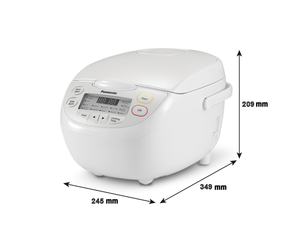 Panasonic Rice Cooker | SR-CN108 | 5-cup, Microcomputer Controlled