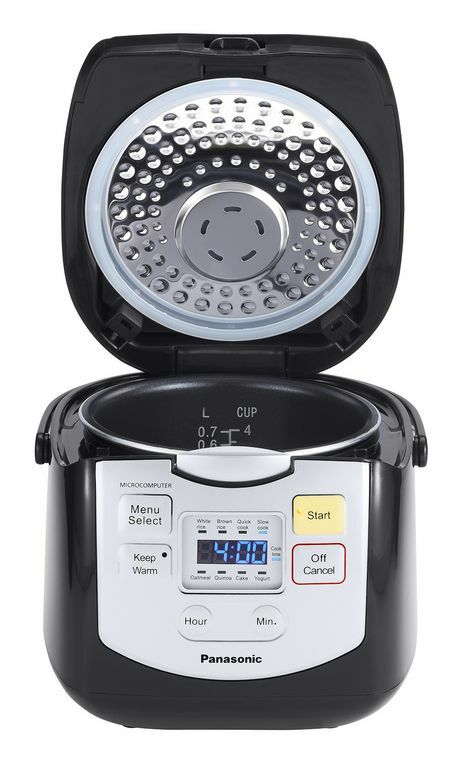 Panasonic Rice Cooker |SRZC075K| 4-cup, Microcomputer Controlled