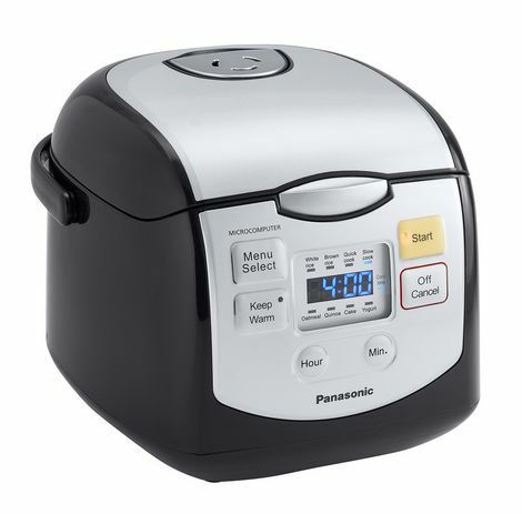 Panasonic Rice Cooker |SR-ZC075K| 4-cup, Microcomputer Controlled