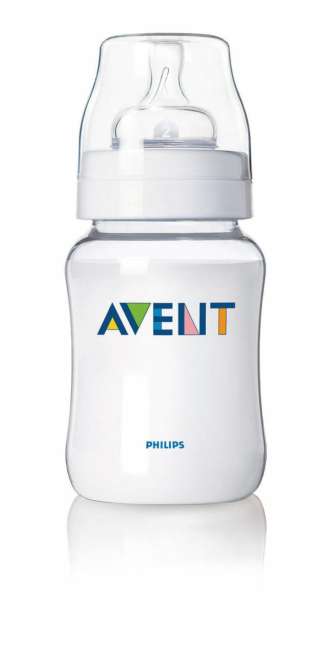 Philips AVENT Baby Bottles |SCF683| (2-pack) 9oz, BPA-Free, reuseable