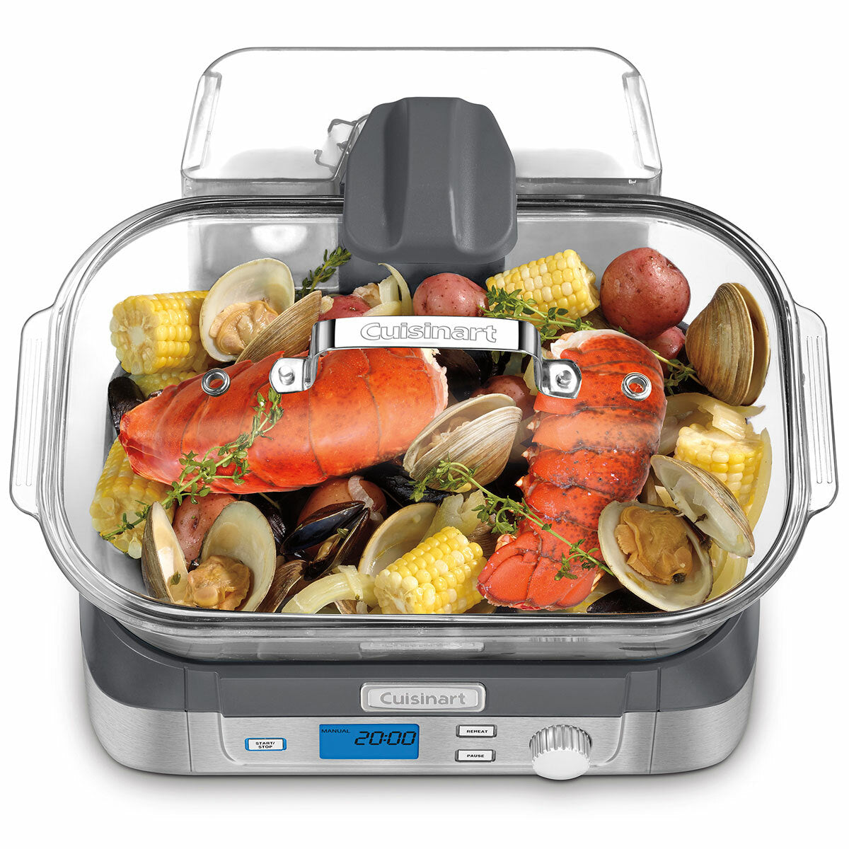 Cuisinart Food Steamer |STM1000C| CookFresh Digitial Glass Steamer