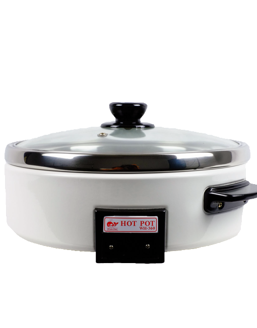 Whale Chinese Hot Pot |WH360| with Stainless Steel Pan