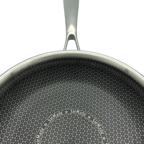 Healthy Bear SUS Hybrid Fry Pan: 24cm | BC-HW24FP