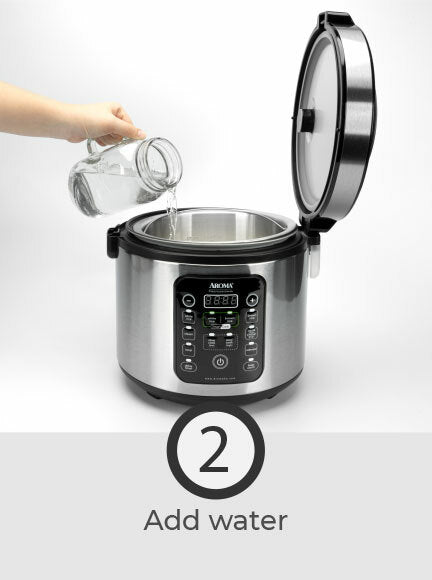 Aroma ARC-1120SBL SmartCarb Rice Cooker: 10 cup, multi-function