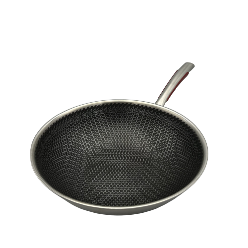 Healthy Bear BC-HW30N Targu Hybrid Wok: 30cm with glass lid