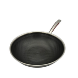 Healthy Bear BC-HW30N Targu Hybrid Wok: 30cm with glass lid