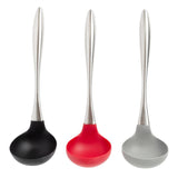 L.Gourmet S/S Handle Silicone Soup Ladle | 70966