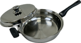 Whale | WW-32F | 5-layer Stainless Steel Saute Pan: 32cm