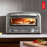 Cuisinart Indoor Pizza Oven: 1800W, incl 12.5" heat-conducting pizza stone, deep-dish pan, &amp; pizza peel | CPZ-120C