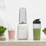 Panasonic Personal Blender: 310W, 2x 400mL tumblers, white | MX-XP103