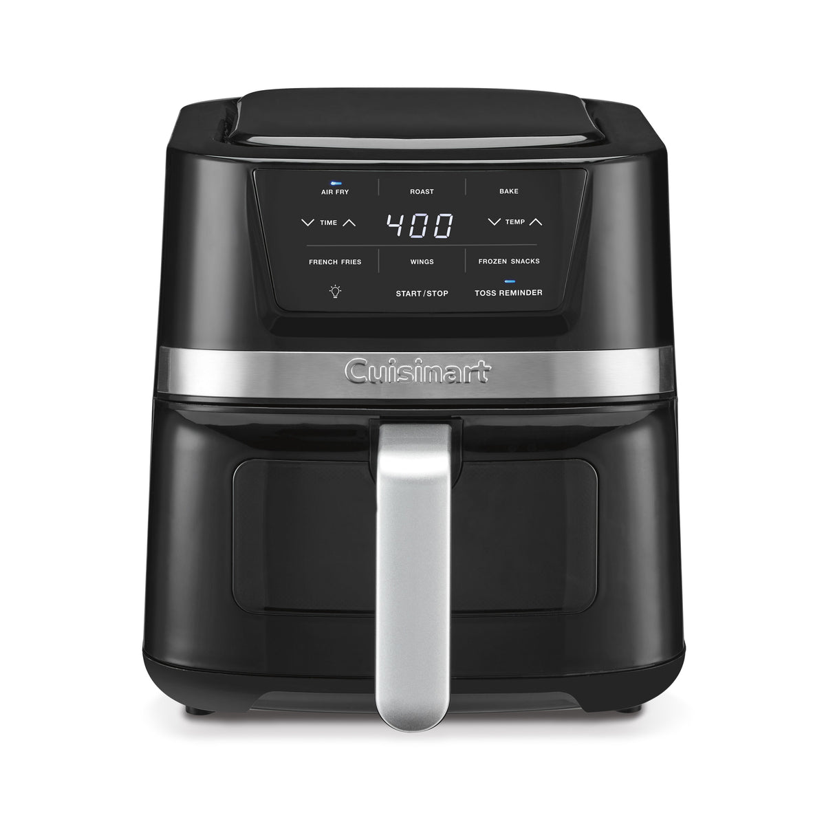 Cuisinart Basket Air Fryer | AIR-80C | 2.6-Quart (1.5 L), 1100W, digital display with 3 air-fry presets