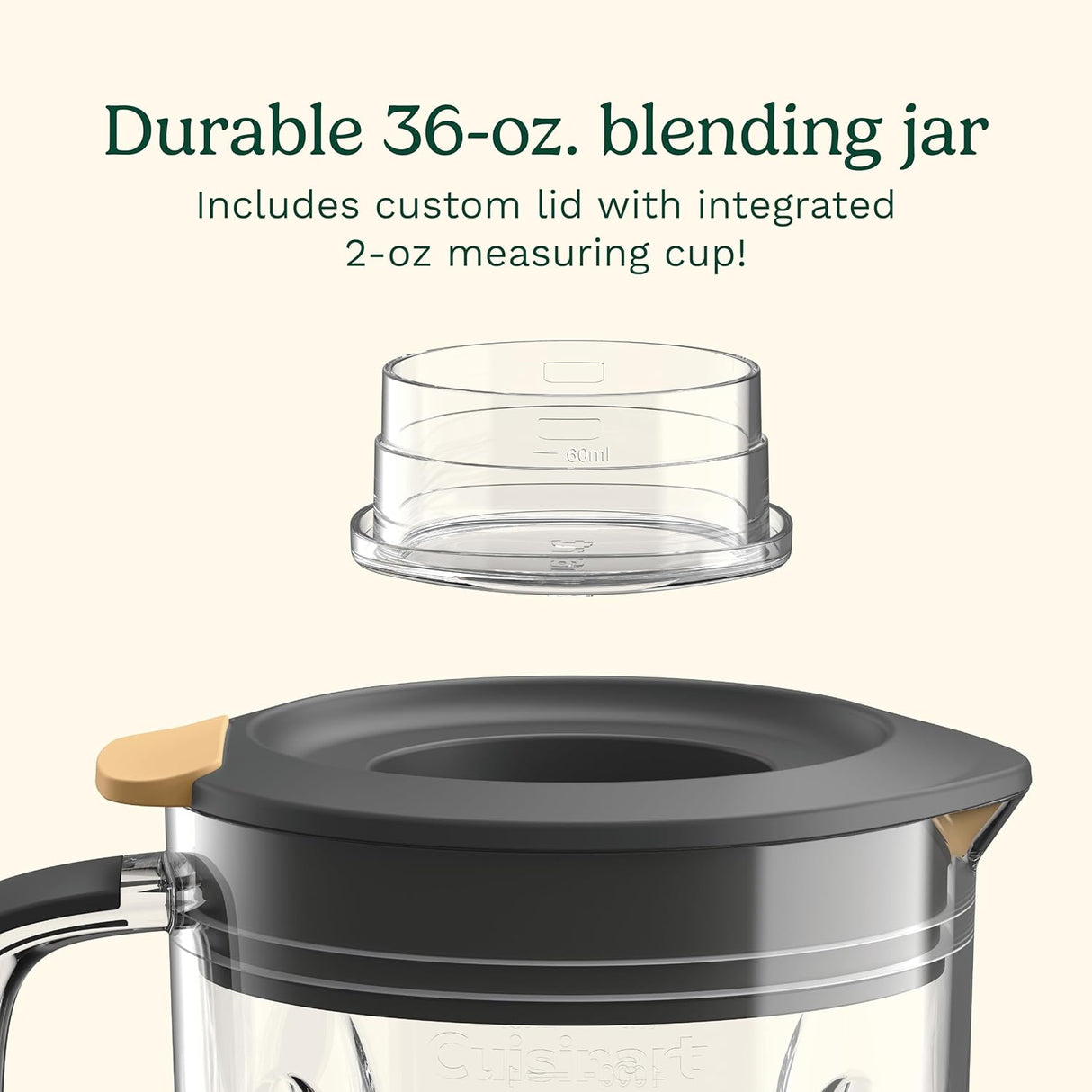 Cuisinart Blender: SOHO series, 36oz, black | BL-9BKC