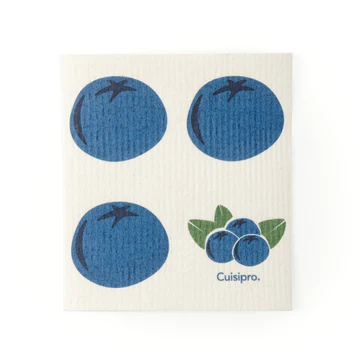 Cuisipro Eco-Cloth SM Blue Dots / Blueberry 2pk | 747949