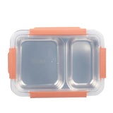 L. Gourmet Bento Lunch Box w/ Locking Lid, 22x15.5x6.5cm | 70884