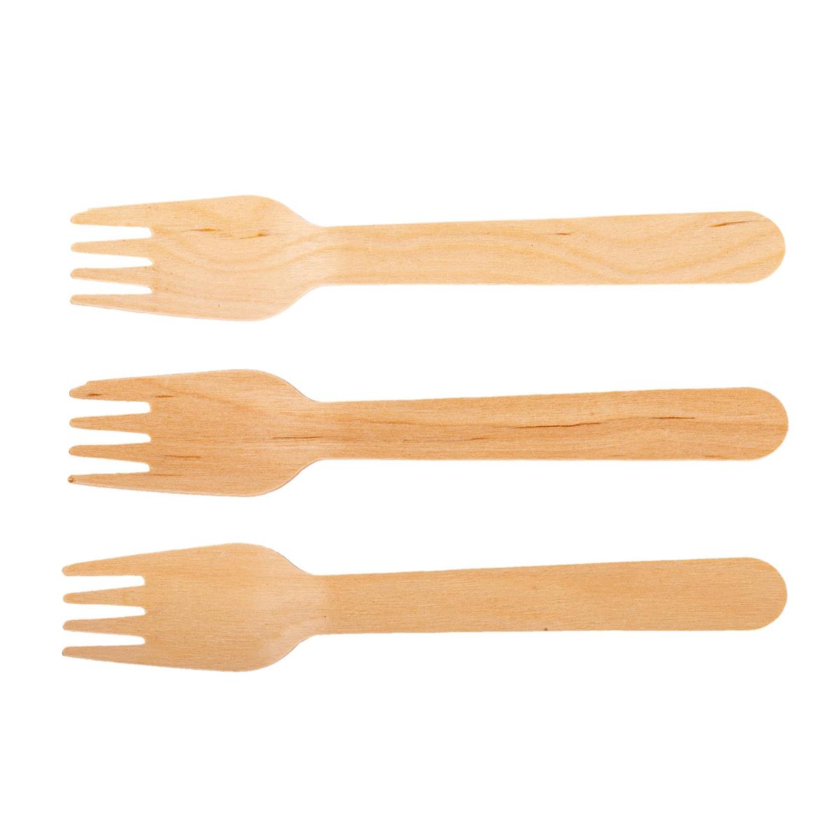 Luciano 160mm Wooden Fork 80pcs | 80842