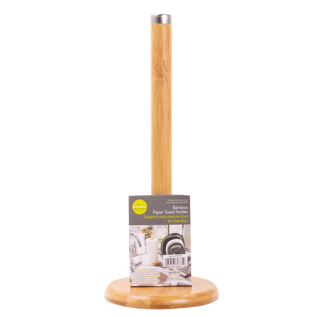 L.Gourmet Bamboo Paper Towel Holder | 70784