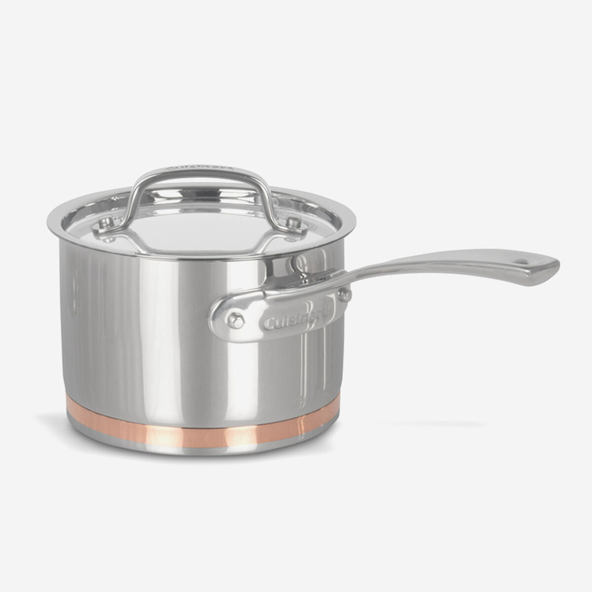 Cuisinart | 89FB193-18C | Five-ply Sauce Pan with copper band: 3-quart with Stainless Steel Lid