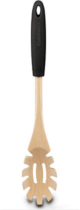 Cuisinart Pasta Server: w/ soft grip nonslip silicone handle, Beechwood Fusion collection | CTG-SBEW-PSC