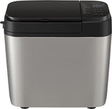 Panasonic bread maker: 2-lb capacity, makes gluten free bread, cake & dough, s/s & black | SD-R2550S