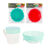 L. Gourmet 70947 2-pc Silicone Lid Sets, for size 18 / 15.5cm