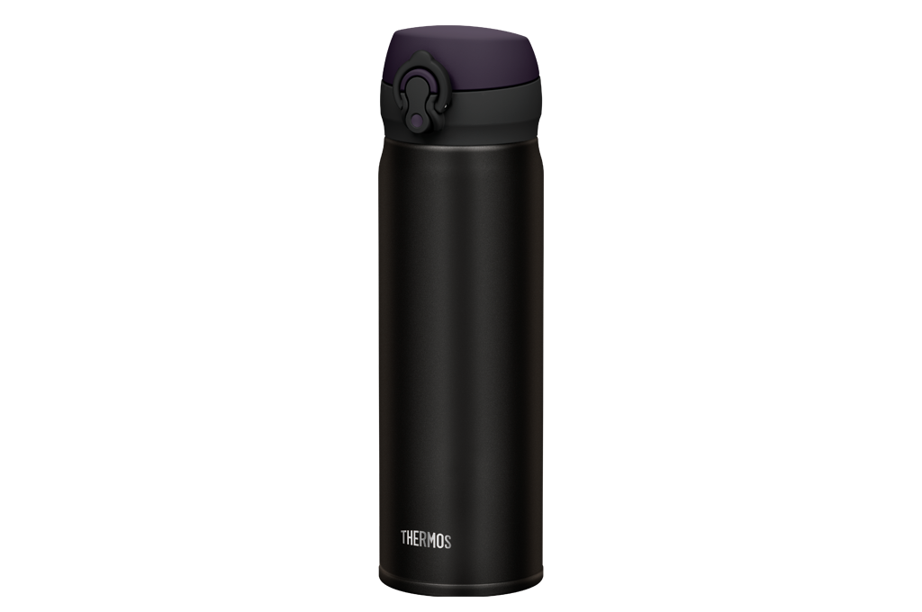 Thermos S/S Bottle 500ml Black &amp; Purple | JNL-502-ALB