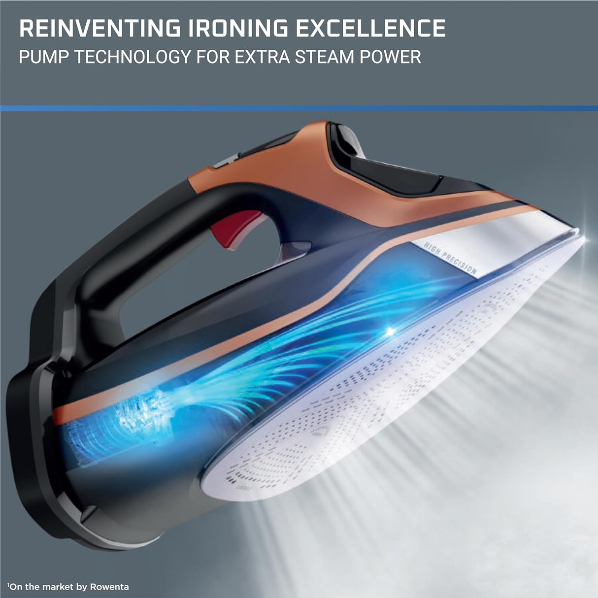 Rowenta DW9540U1 Steam Iron: SteamForce Pro, 50g-250g/min, 1850W