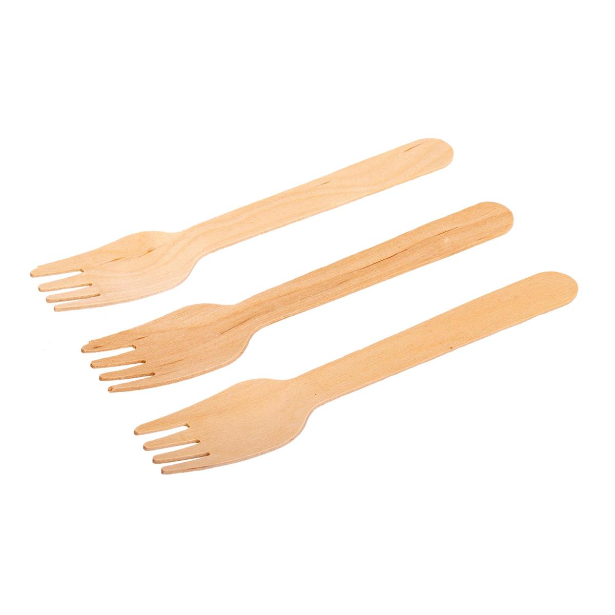 Luciano 160mm Wooden Fork 80pcs | 80842