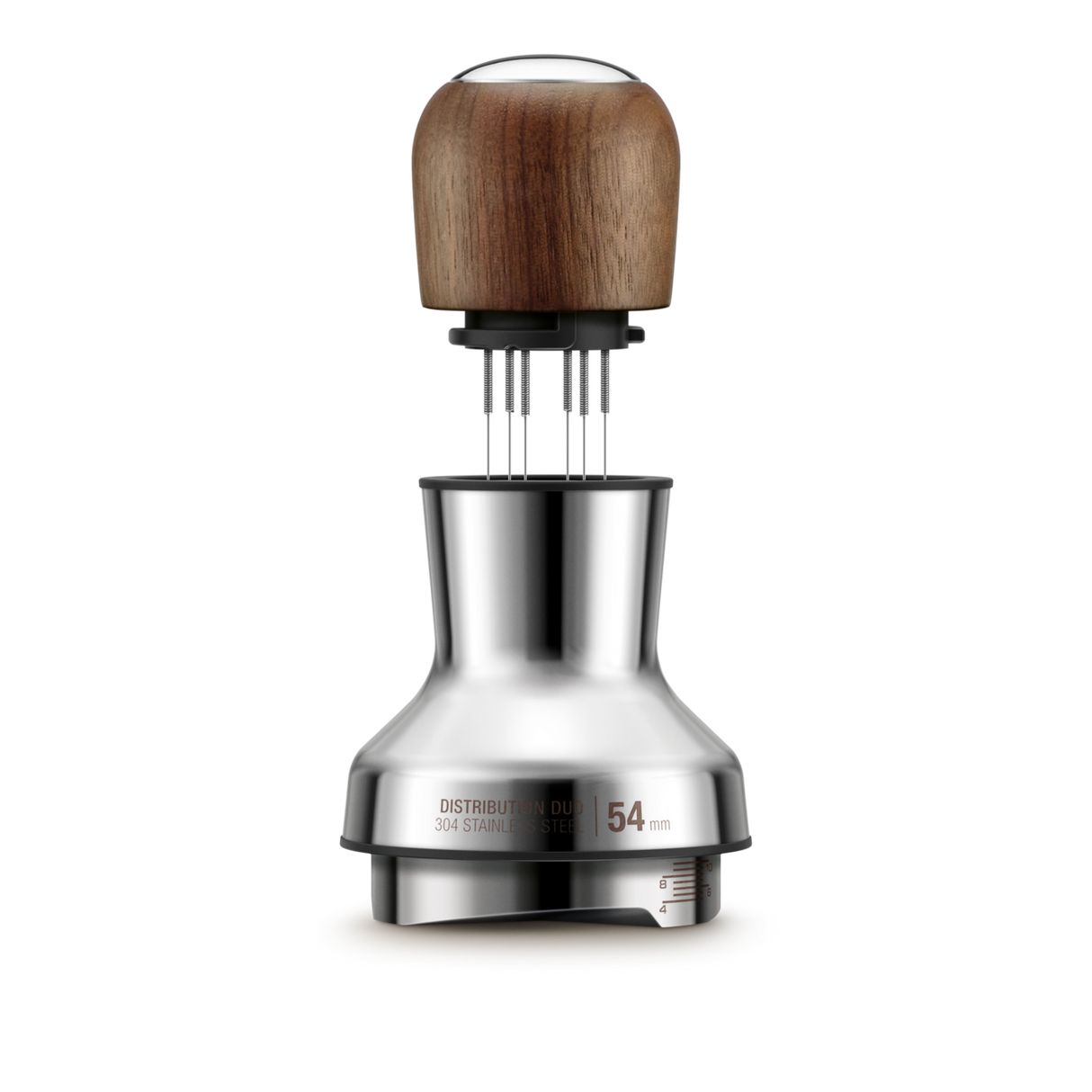 Breville the Distribution Duo™ | BEA203WL | 54mm, Walnut